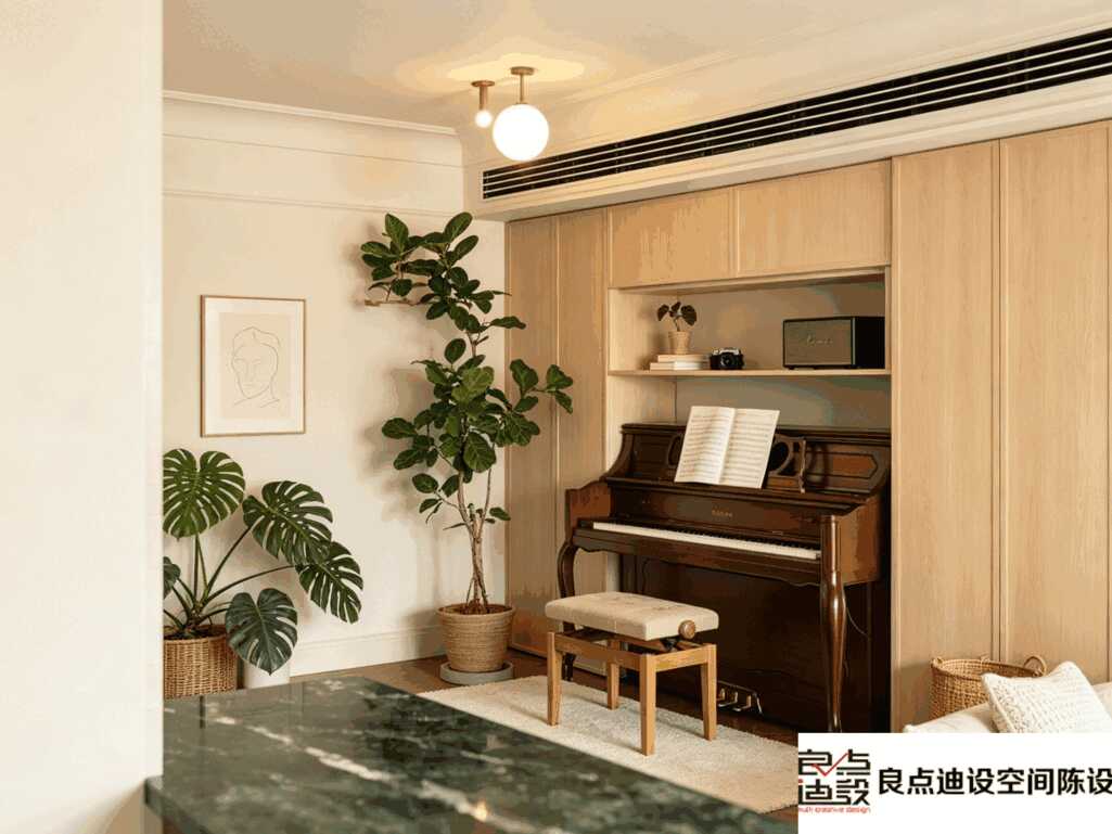二居室软装设计|挤出来1平米琴区，实用颜值双在线✨